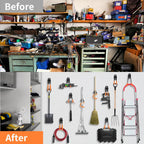All-in-One Steel Garage Storage Hooks Bundle, Practical Tool Organizer Gadgets Ideal for Men